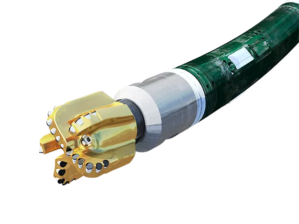 Drilling tools on a white background
